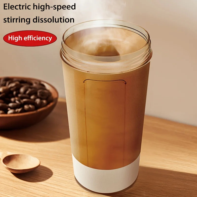 450ml USB Electric Portable Whey Protein Shaker bottle Fully Automatic Stirring Cup Rechargeable Gym BA Free Cocktail Blend